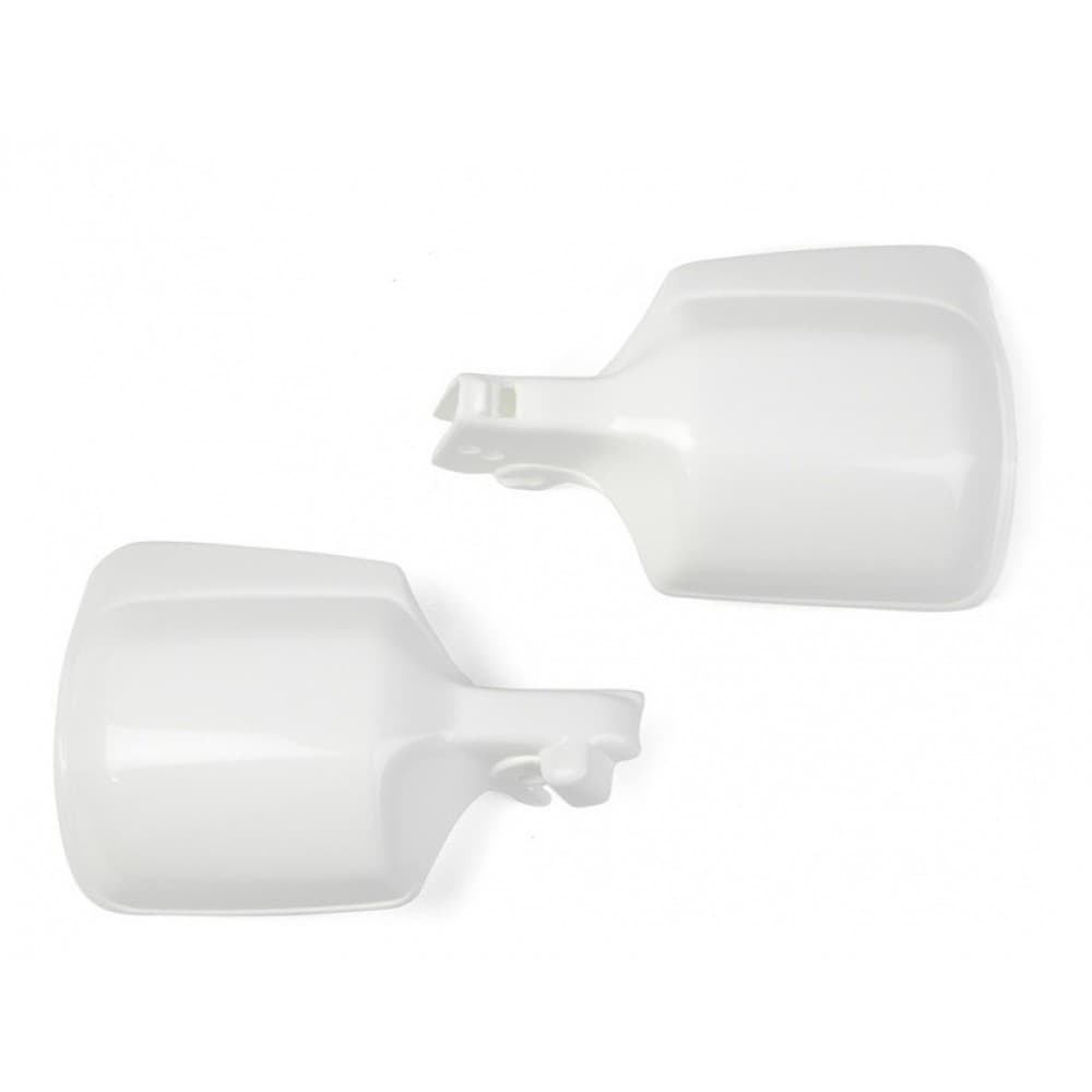 Par De Protetor Mão Manete Xr 200 Nx 150 200 Branca Branco