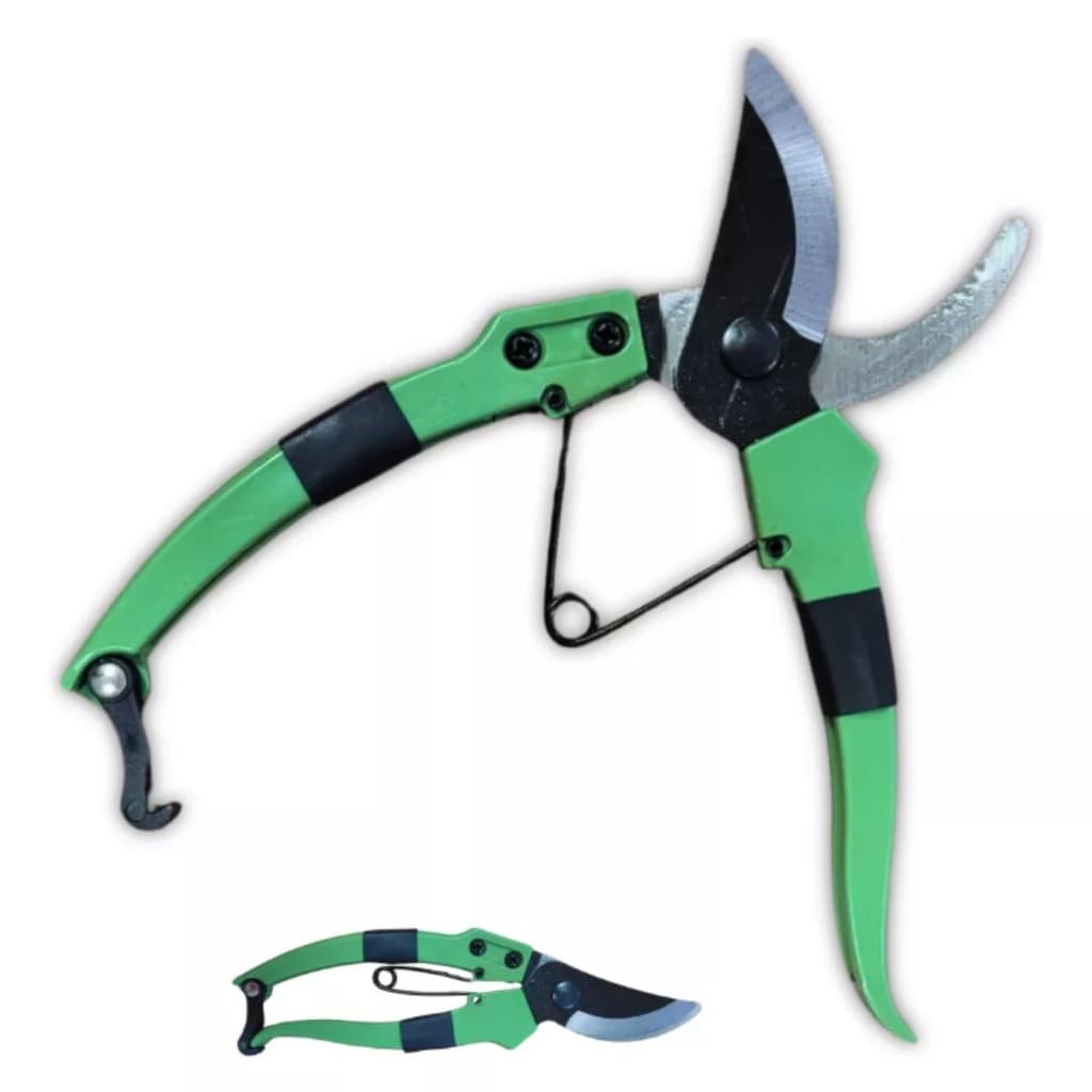 TESOURA DE PODA PARA JARDINAGEM 180MM COM TRAVA E MOLA