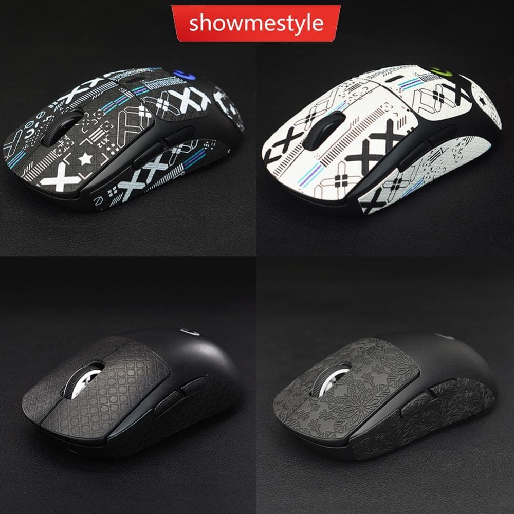SMS Mouse Grip Tape Skate DIY Artesanal Adesivo Antiderrapante Pele De Lagarto Sugar Suor Para Logitech GPW 1 2 Sem Fio