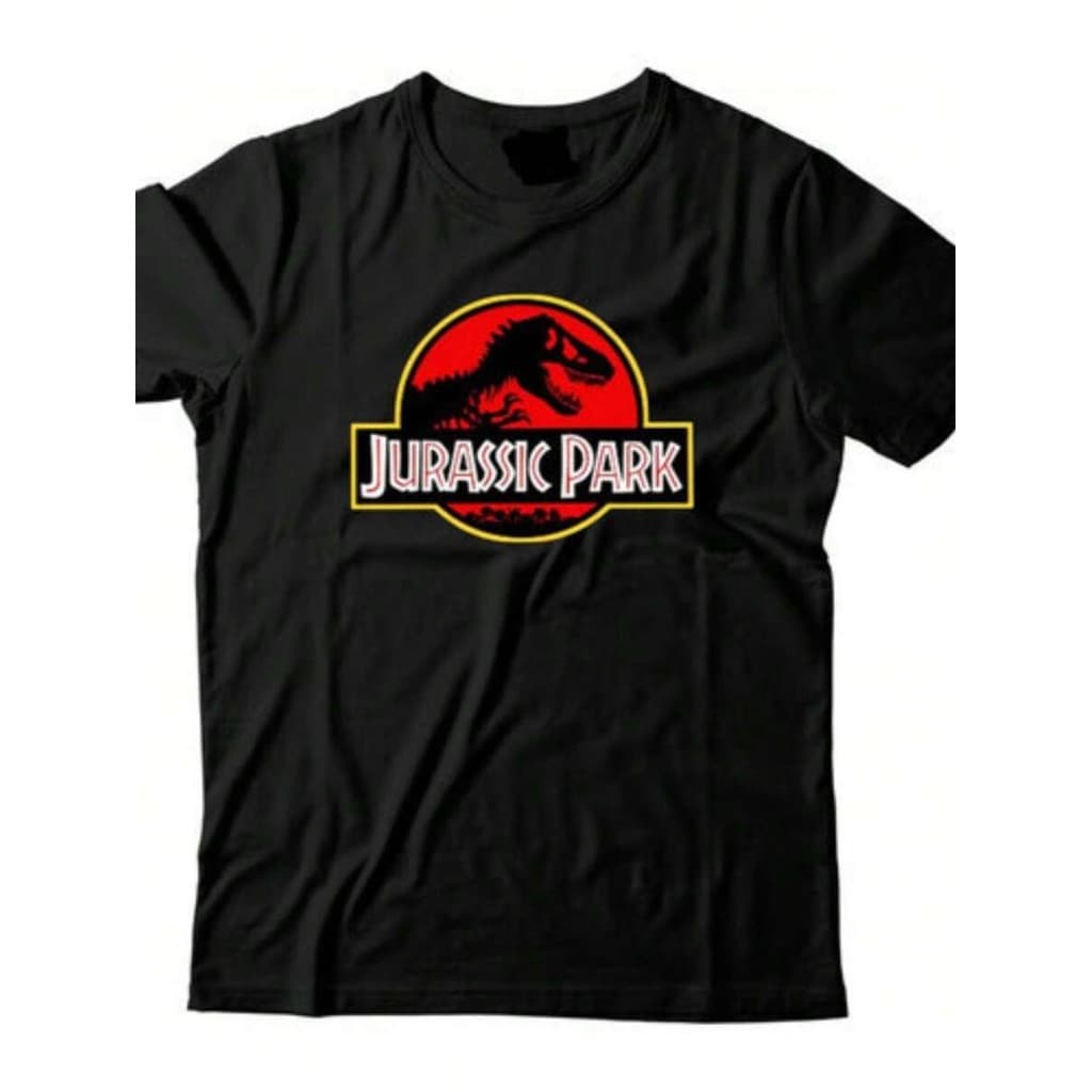 Camiseta Casual Jurassic Pack Filme Dinossauro 100% Algodão Unissex Plus Size Envio Imediato