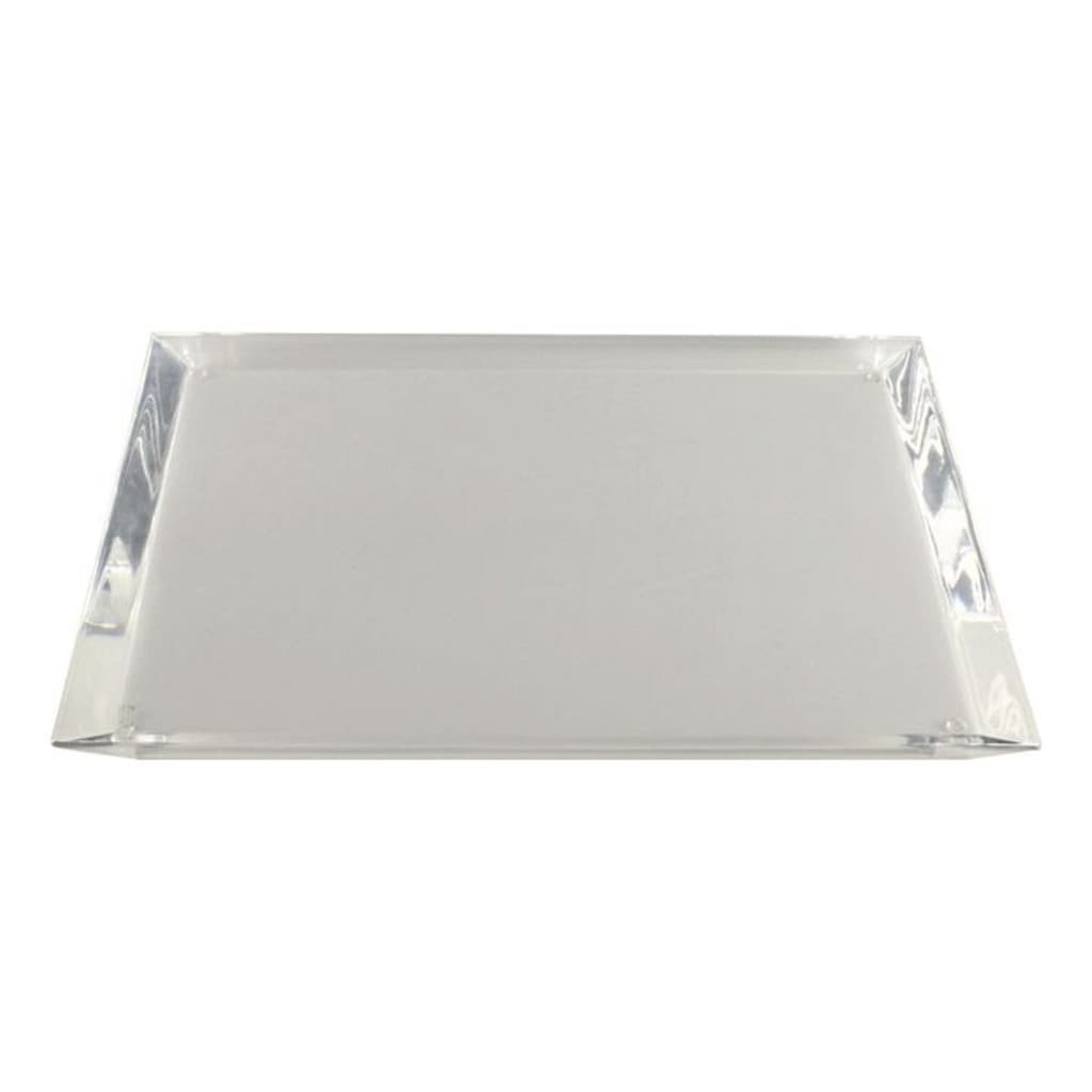 Bandeja Maciça 10mm Acrílico 60x40cm Diamantada 40x60 Crista
