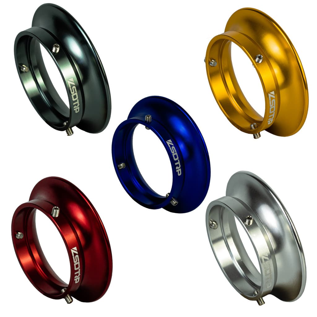 Corneta 55mm Curta Twister Carburada Tbi CB 300 XLX 350 Caburador Guilhotina Koso Keihin PWK 32 E 34
