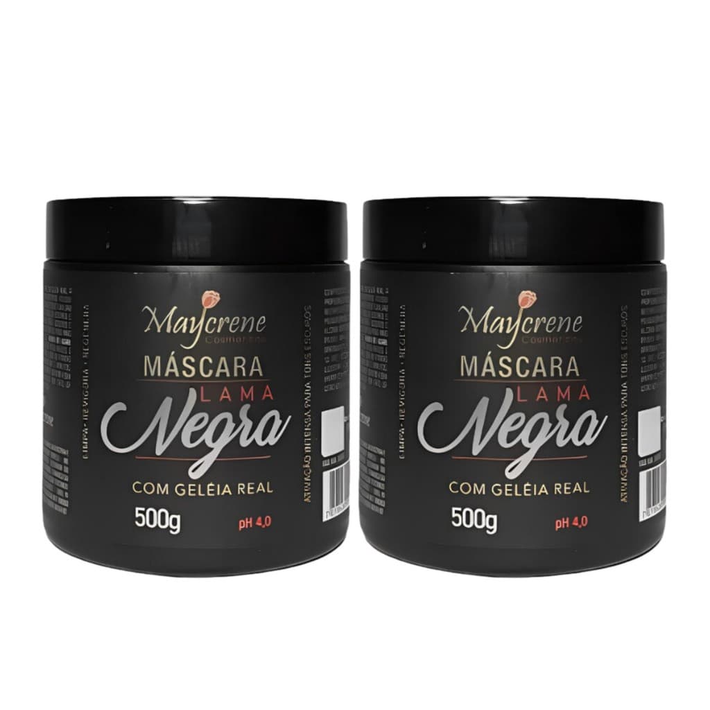 Kit 2 Mascara Matizadora Lama Negra Tons Escuros