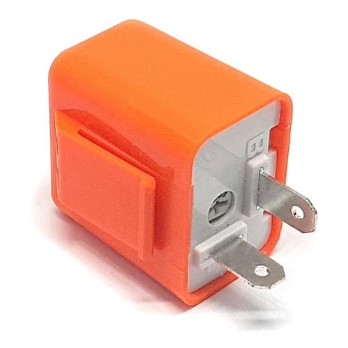 Rele Pisca 12v C/ Regulagem Seta Led 2 Pinos Universal Motos