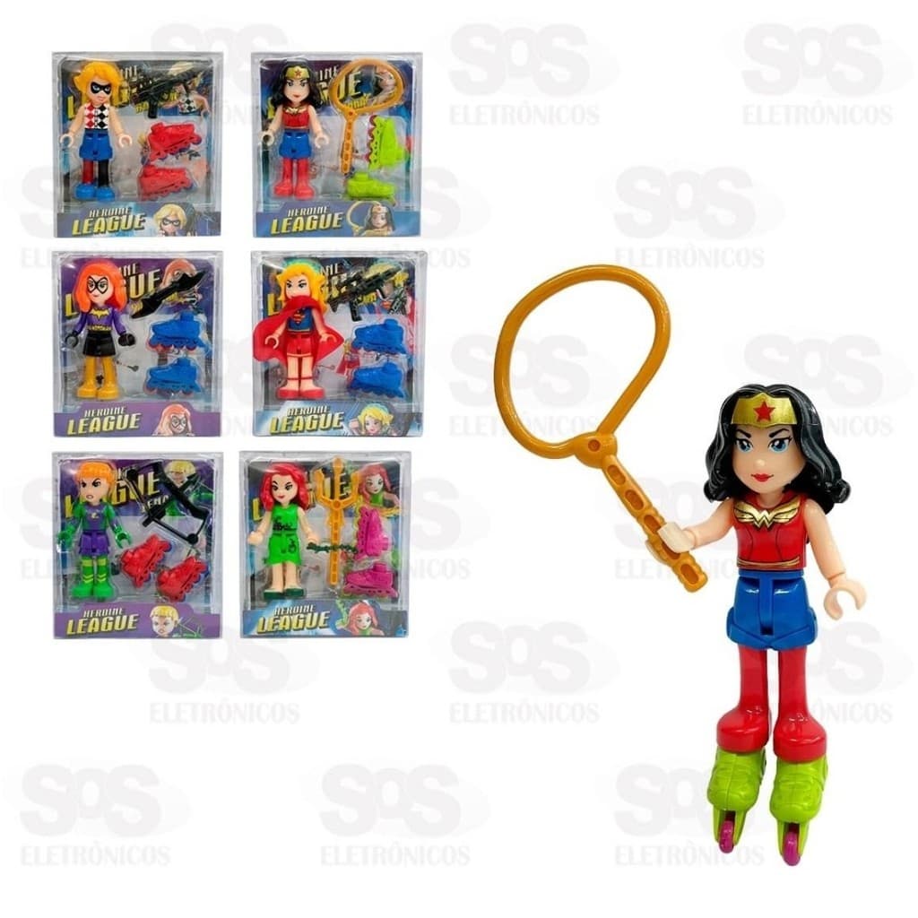 Play Box Liga da Heroína boneca - Modelos Sortidos