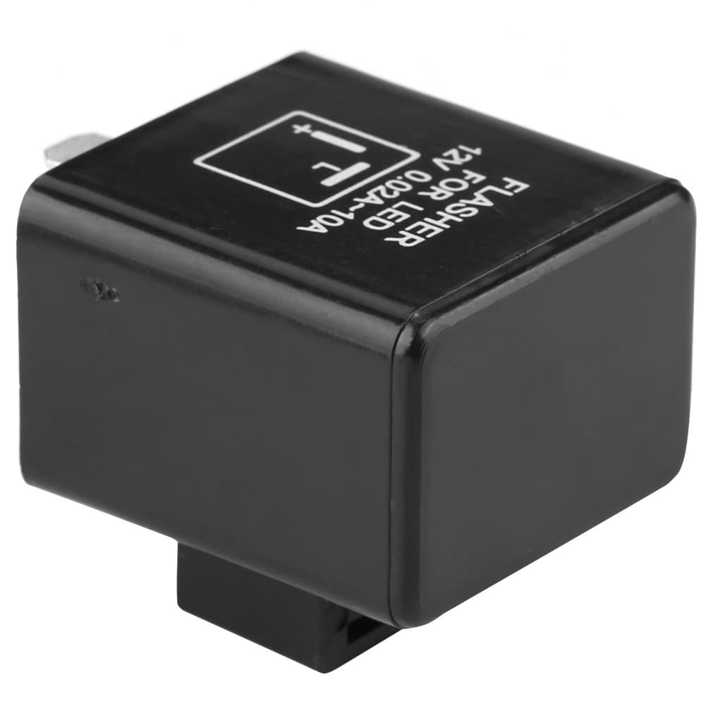 TMA ~ Decodificador Eletrônico De Relé De Pisca-De Carro De 2 Pinos Para Luz De Sinalização LED 12V