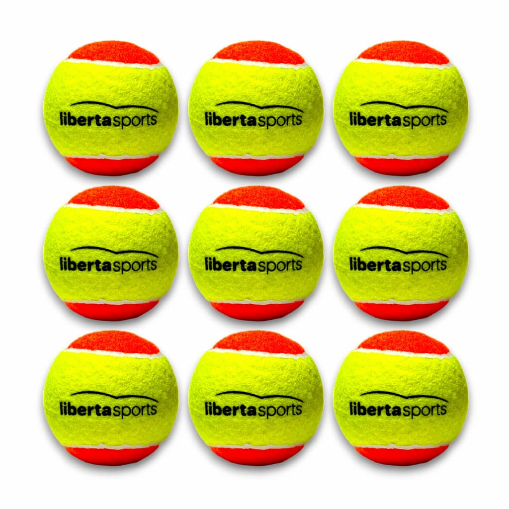 Bola Oficial Beach Tennis Liberta Sports Kit 9 Bolinhas Tenis Praia