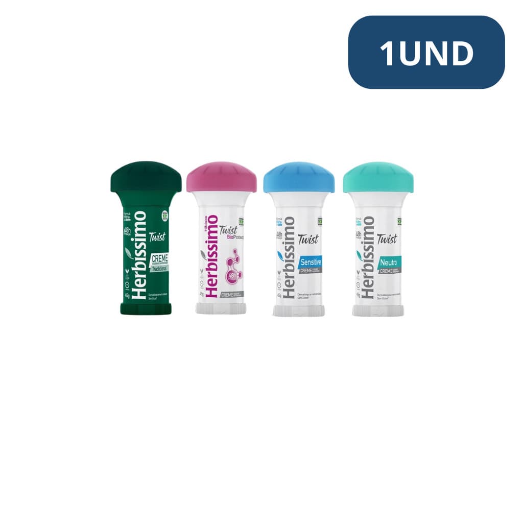 Desodorante Herbíssimo Twist Antitranspirante  45G
