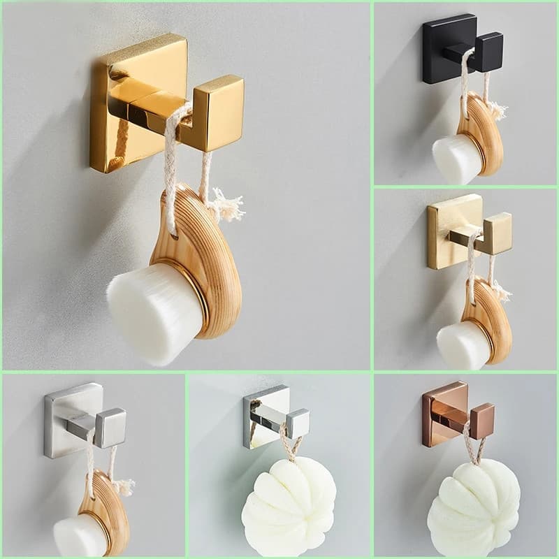 Instalação De Perfuração Baanheiro Hook Stainted 304