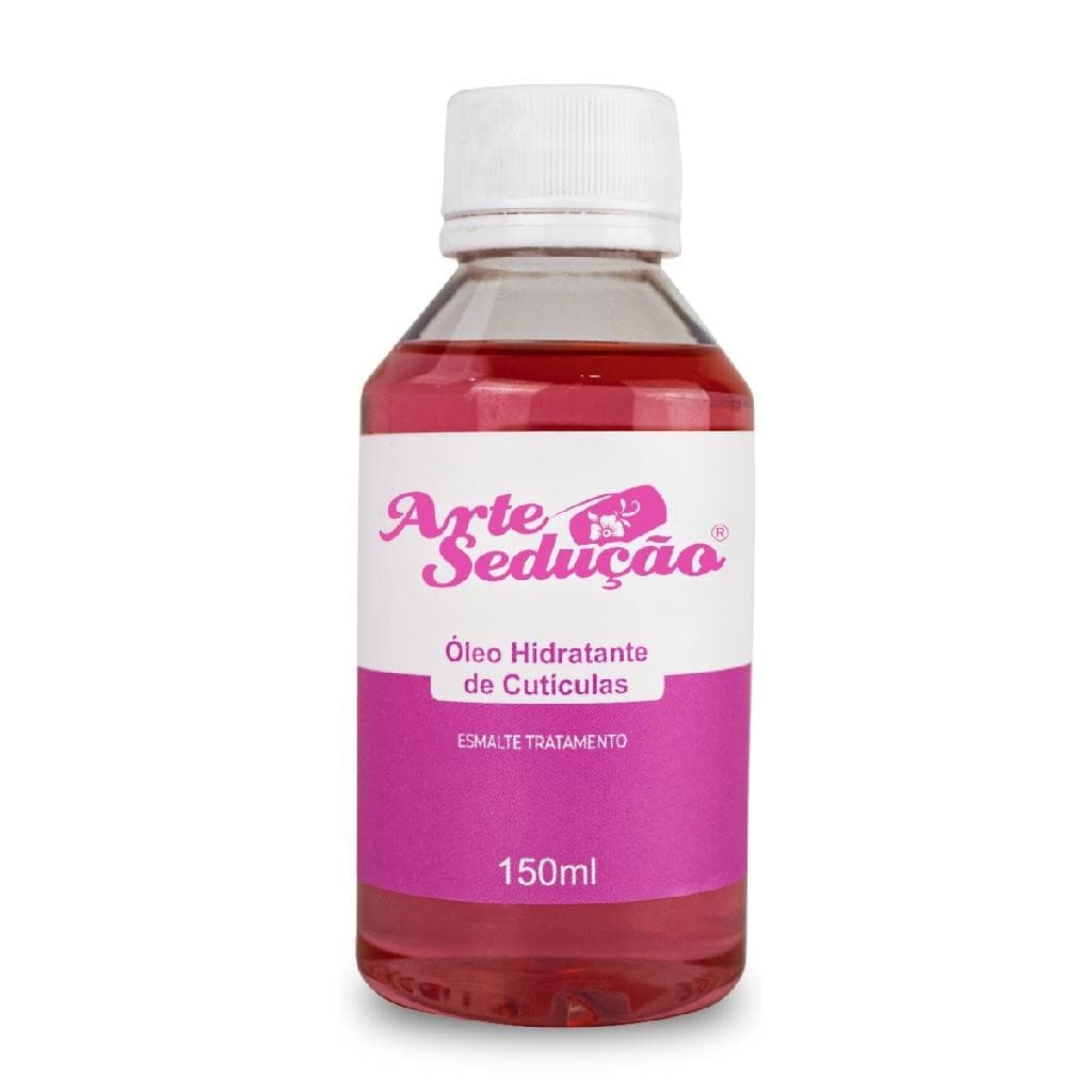 Revitalizador Óleo Hidratante Cutículas 150ml, Arte Sedução Hidratação Unhas Ressecamento Rachaduras
