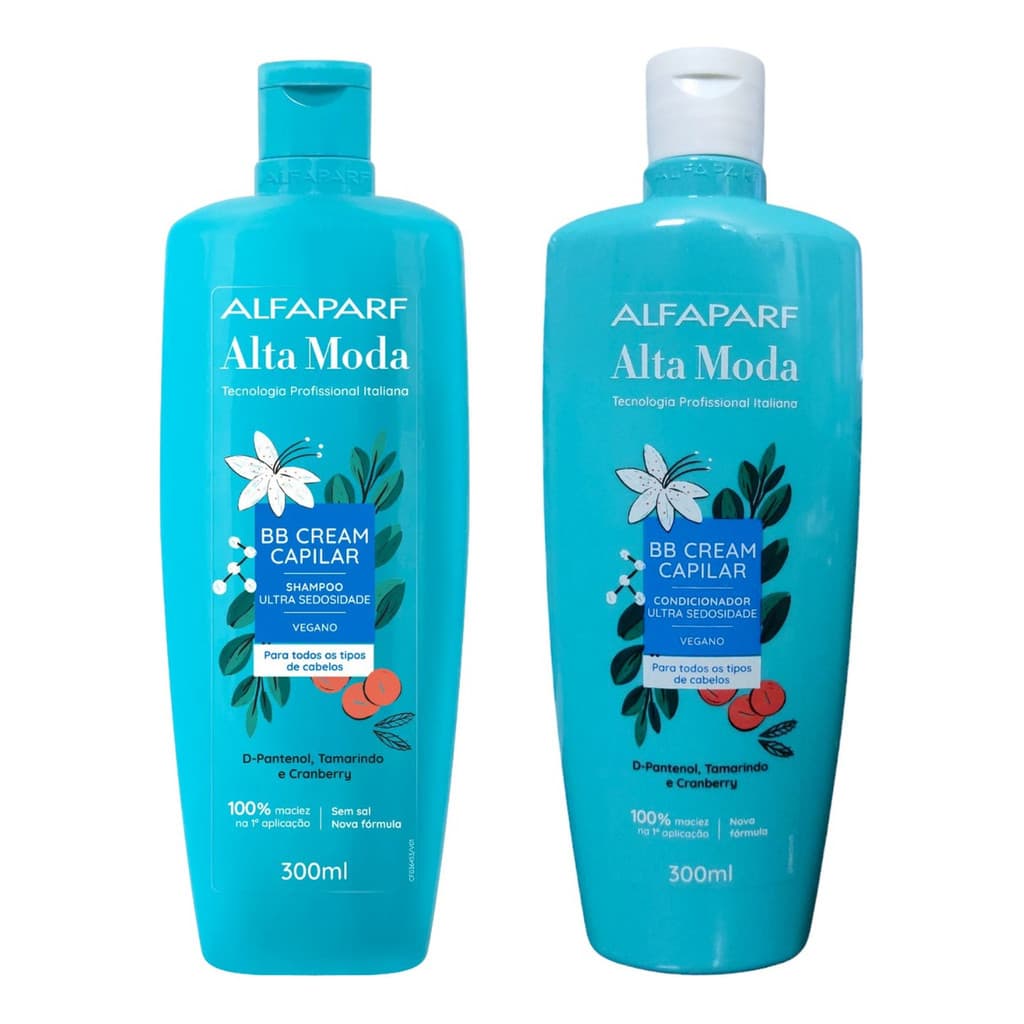 Shampoo E Condiconador Bb Cream Capilar Ultra Sedosidade