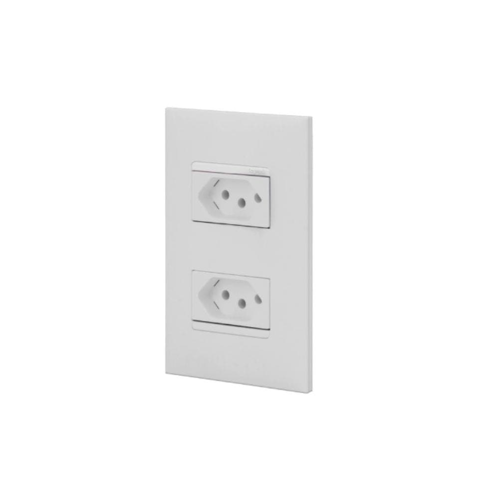 Conjunto 2 Tomadas 20A Branco Pial Plus+ Legrand 20 Amperes