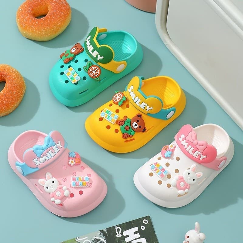 Crianças sandálias verão cartoon animal praia chinelo bebê indoor Eva leve bonito sandálias Meninos Meninas kdfq
