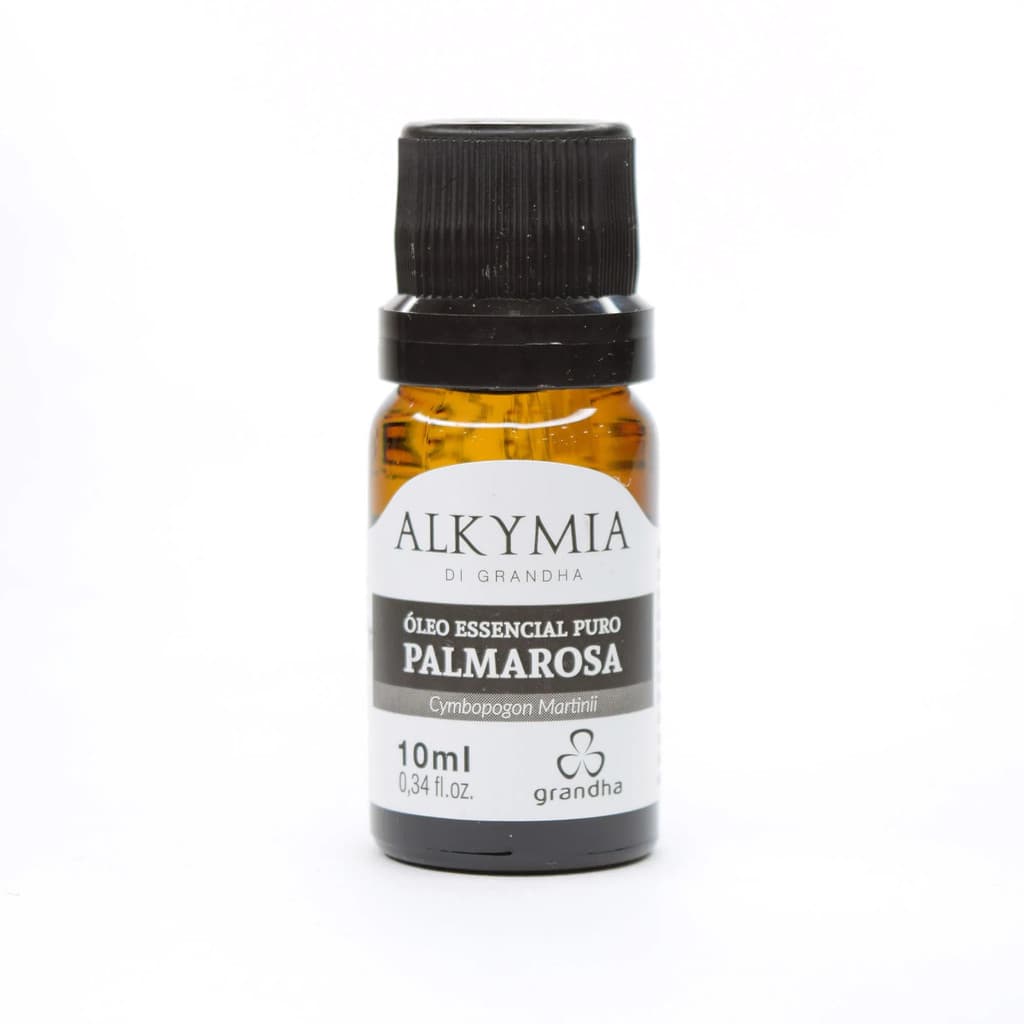 Óleo Essencial Puro de Palmarosa 10ml - Hidratação da Pele - Grandha