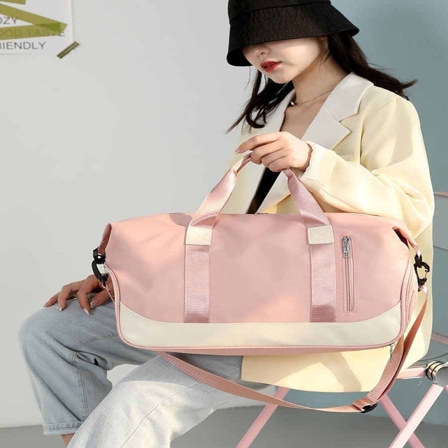 Bolsa feminina fitness Esportiva yoga Bolsa de viagem Impermeável unissex Academia
