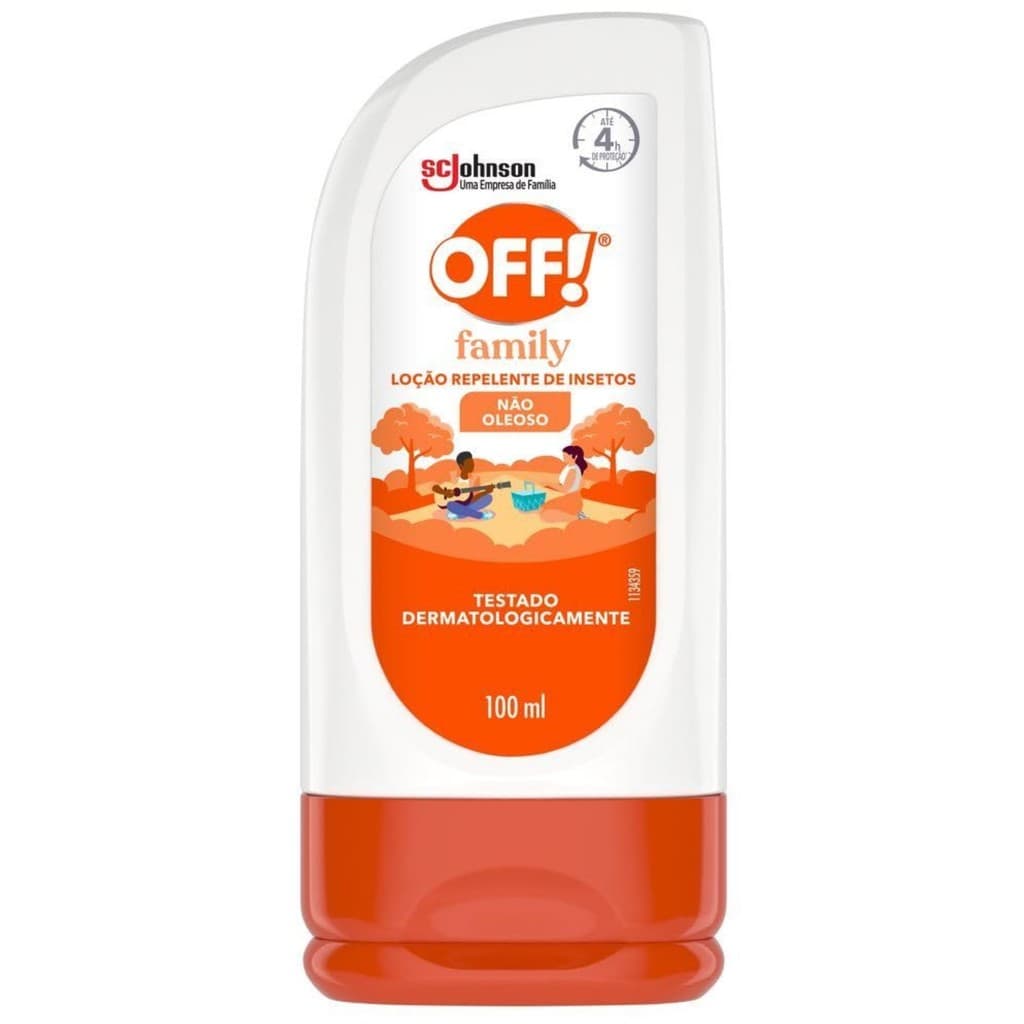 Repelente Loção Off! Family Squeeze 100ml