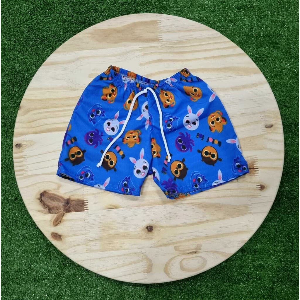 Shorts Tactel Bolofofos Infantil