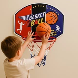 Tabela Basquete Bola  Criança Raquete Jogo Diversão Cesta Esporte Arremessar Vôlei Basebol Infantil