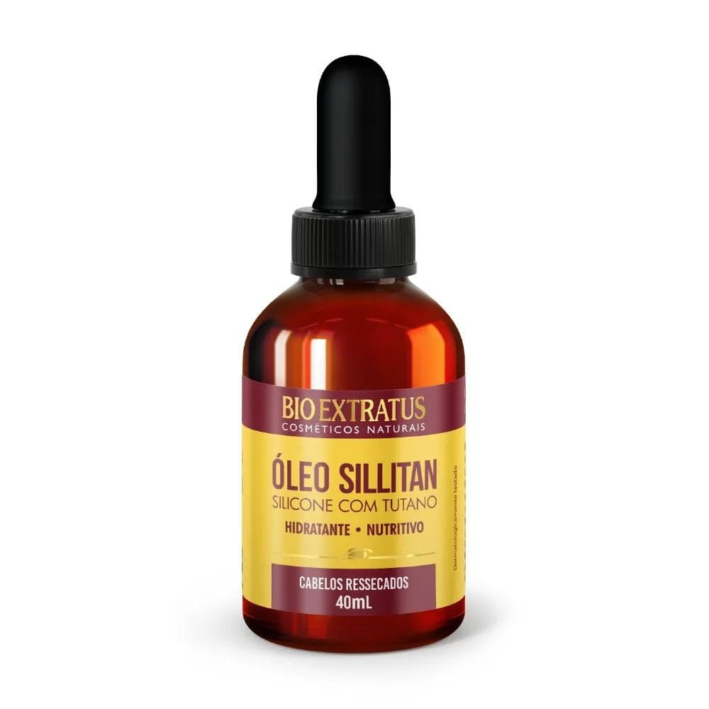 Óleo Sillitan Silicone com Tutano 40mL Hidratante e Nutritivo