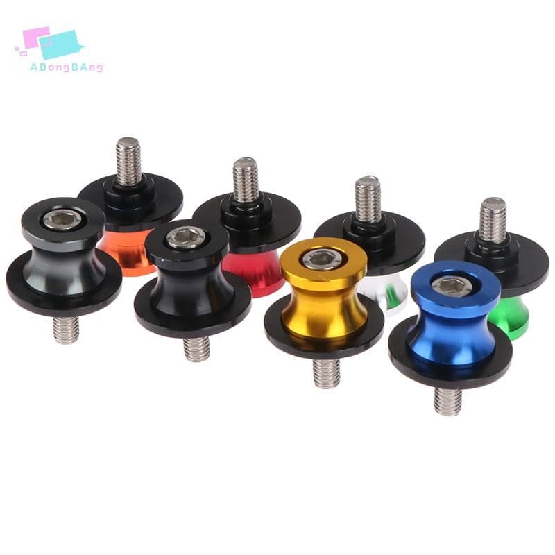 Abongbanghn 8mm Parafusos De Suporte De Braço Oscilante Traseiro Para Motocicleta Carretéis Deslizante