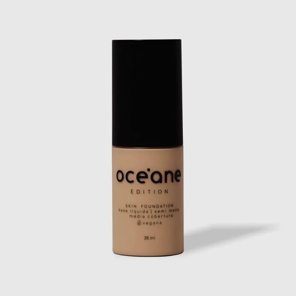 Base Líquida Semi-Matte 35ml – Skin Foundation Océane Edition