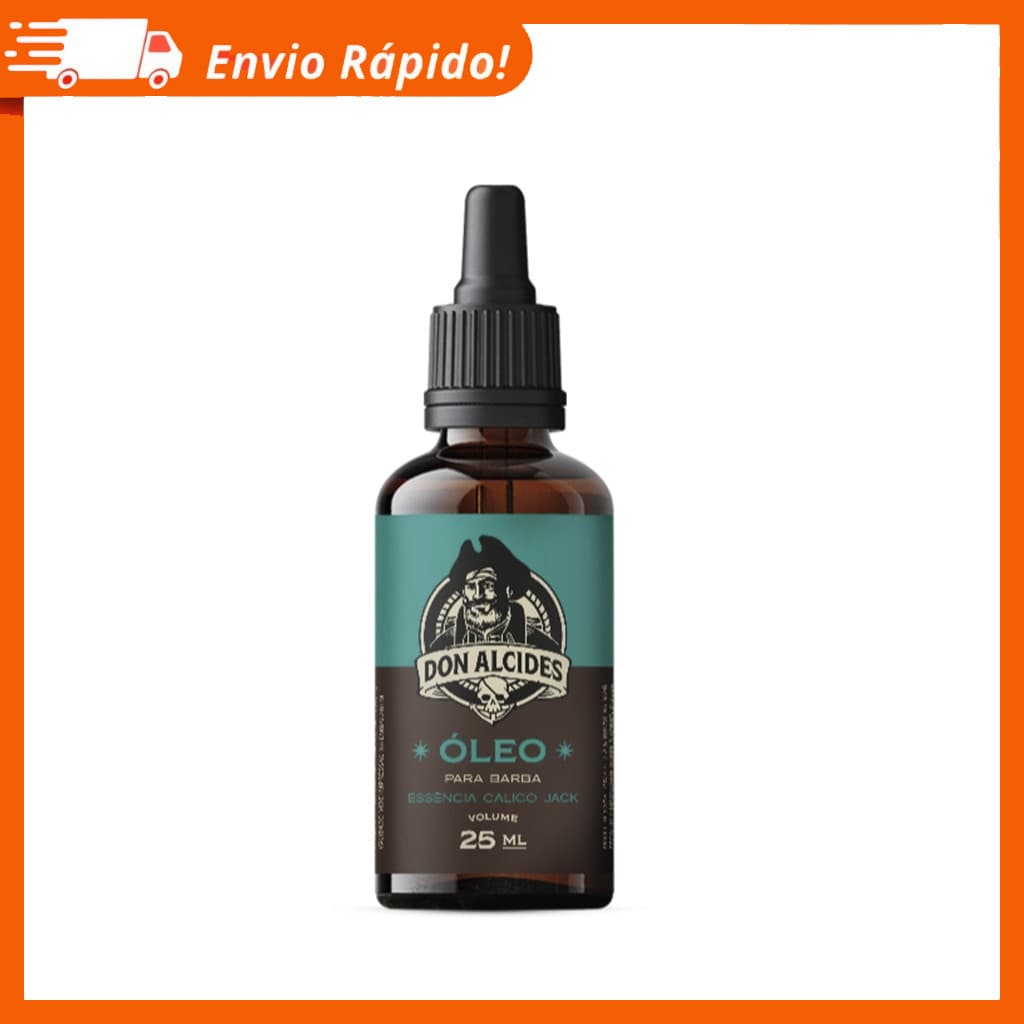 Óleo para Barba Don Alcides Calico Jack 25ML