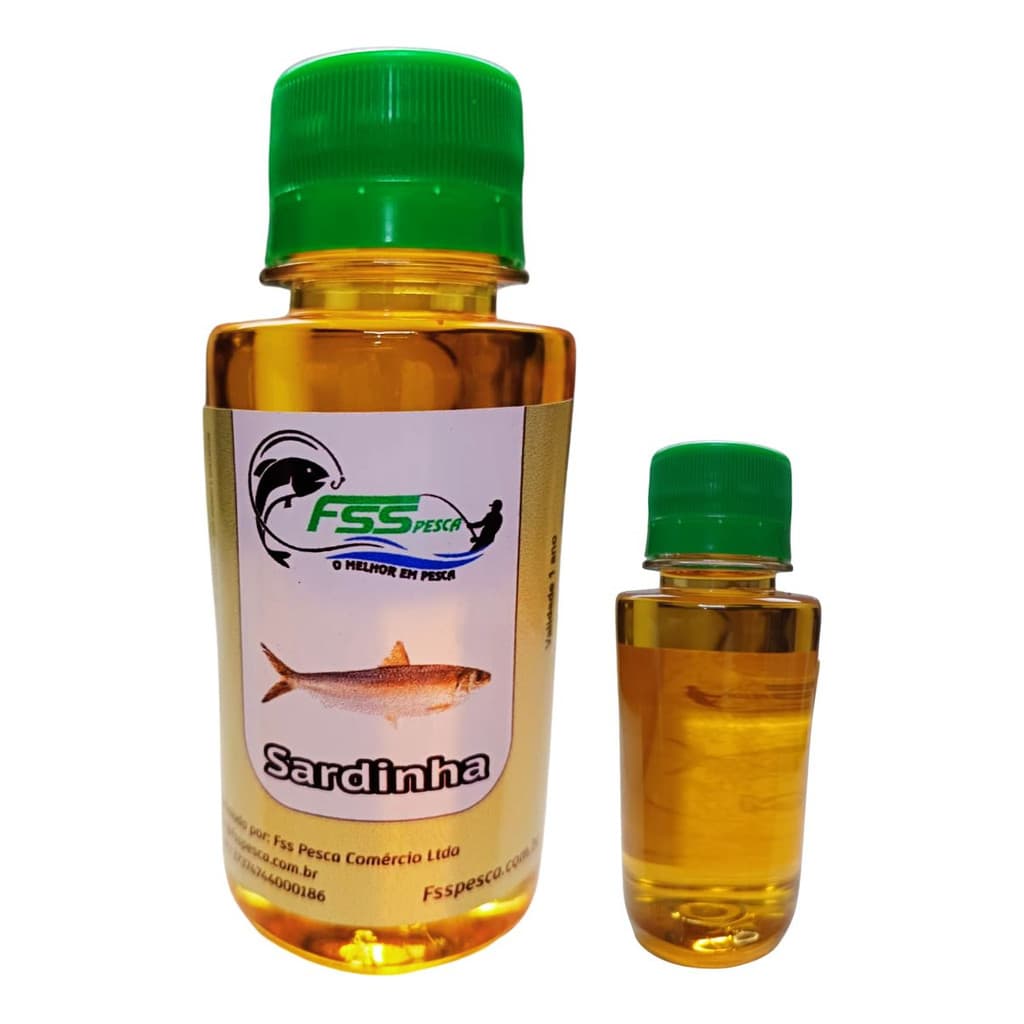 Essência Para Pesca Sardinha Oleosa Para Iscas E Massa Pesca
