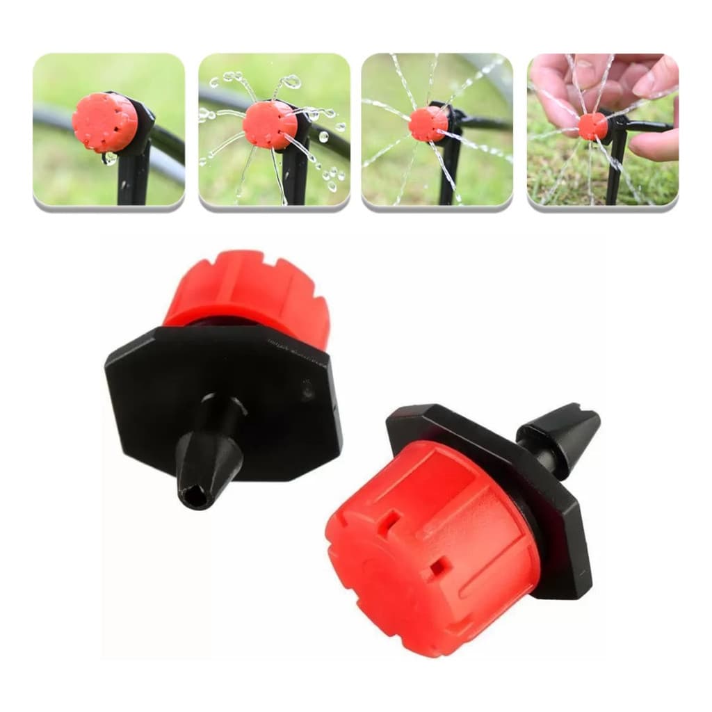 10/25/50/100 Micro Bico Gotejador Ajustável Irrigador De Jardim