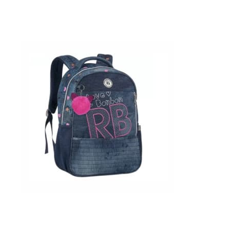 Mochila de Costas Com Pompom Rebecca Bonbon Ref RB3165