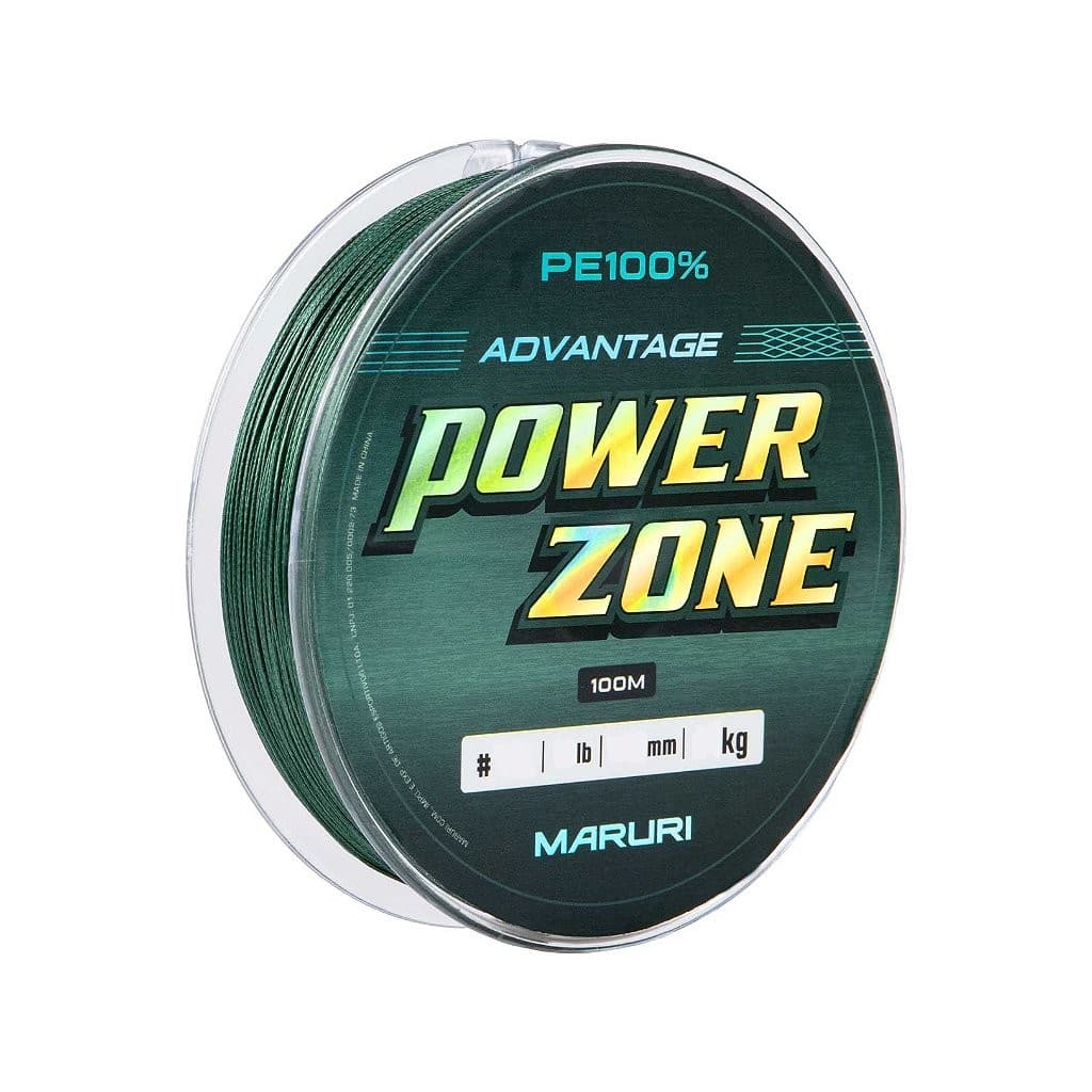 Linha Multifilamento Power Zone 8x Verde 0,20mm 100m (Maruri)