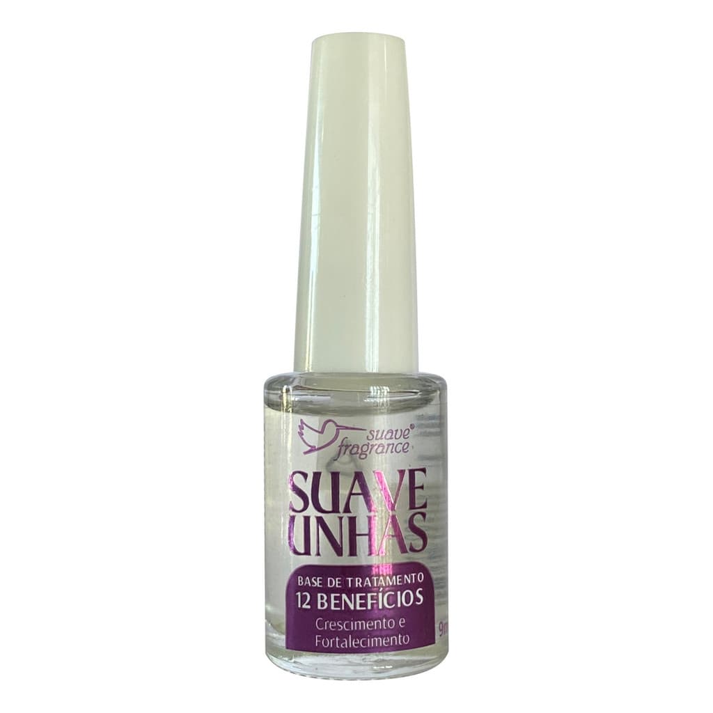 Base De Tratamento 12 Benefícios Suave Unhas Suave Fragrance