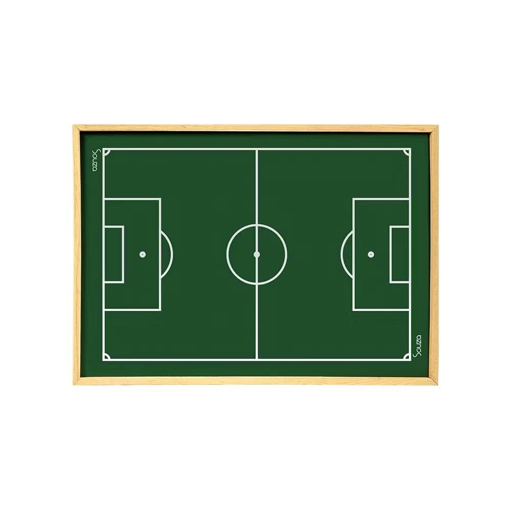 Campo Tabuleiro de Futebol Botão 90x60 Pinus Natural