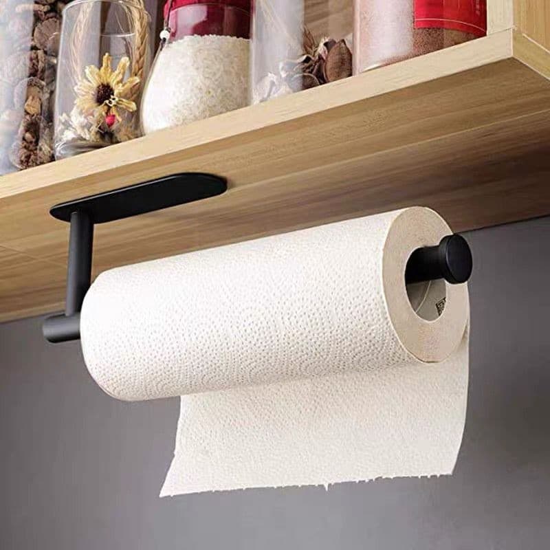 Organizador de Papel Toalha Suporte Parede para Cozinha Banheiro