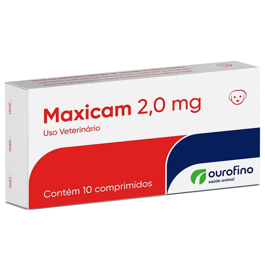 Maxicam 2,0 Mg - 10 Comprimidos