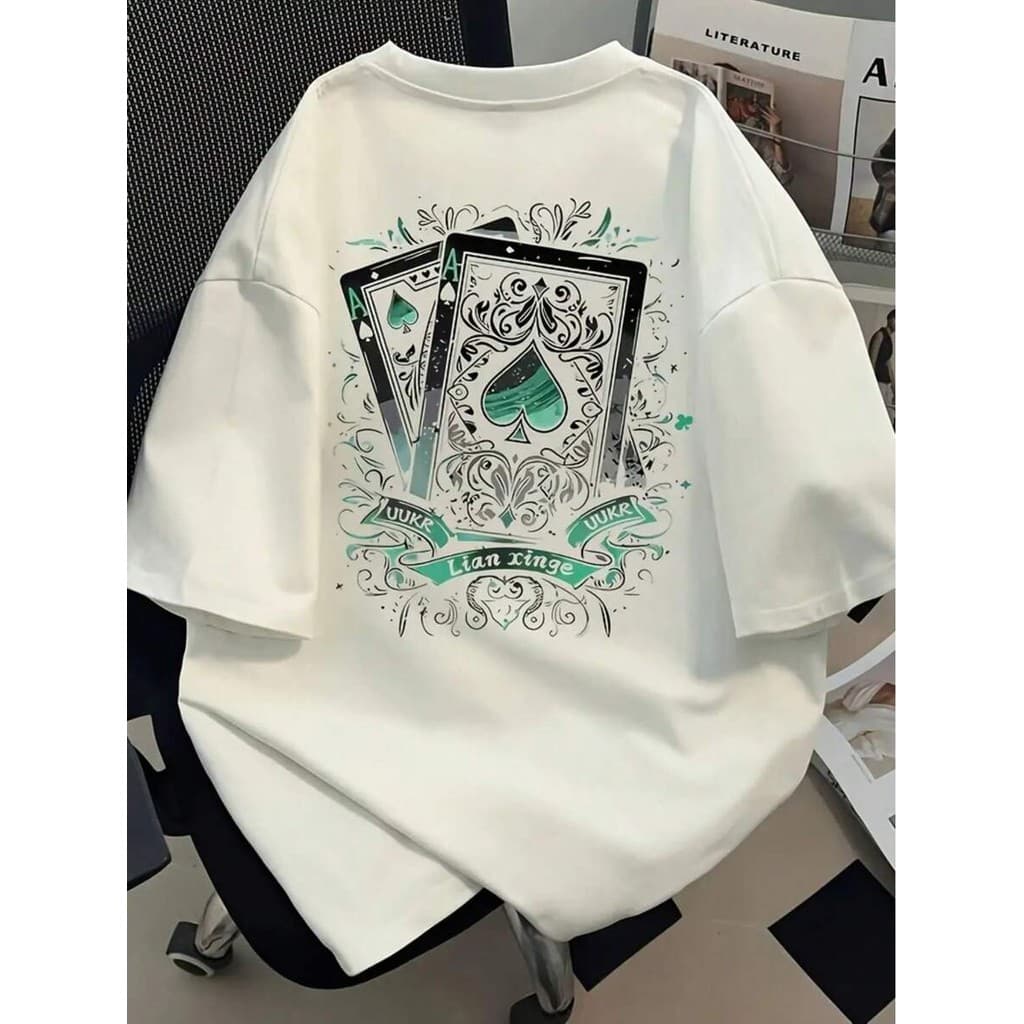 Camiseta Casual Cartas Classicas 100% Algodão Premium Pluz Size Envio Imediato
