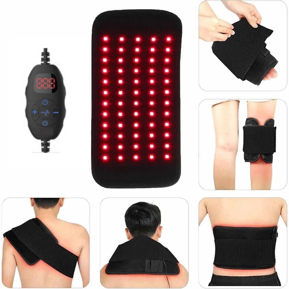 Cinto De Terapia De Luz Vermelha Para Dispositivo LED De Corpo Infravermelho , Pernas , Joelhos , Costas