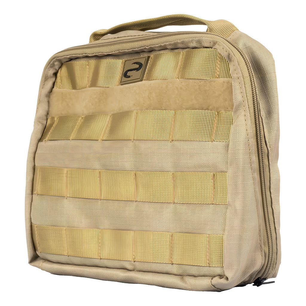Necessaire Bolsa Modular Fox Boy Camuflada Viagem Tática Cor Cáqui Desenho Do Tecido Lisa