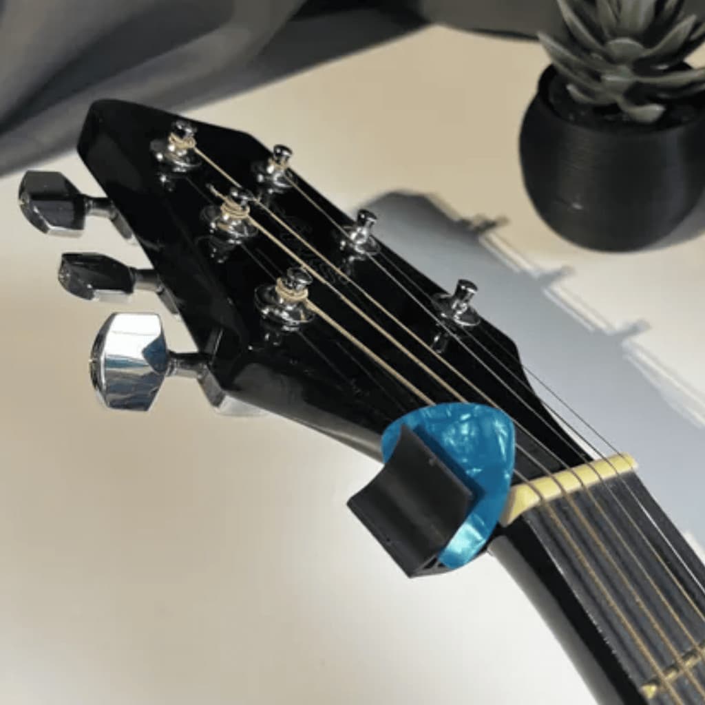 Suporte Porta Palhetas Braço Basic rock n roll Violao Guitarra Instrumentos Musicais e acessorios