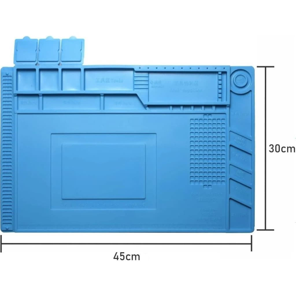 Manta Magnética Antiestática 45x30cm Grande Silicone S-160