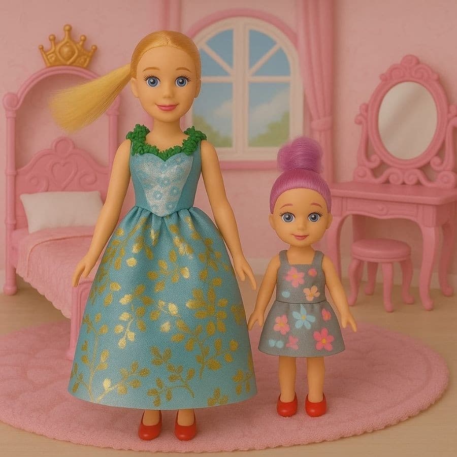 Bonecas Meninas Infantil Acessórios Articuladas Fada Madrinha | Linda Bell Skate | Bella Fashionista