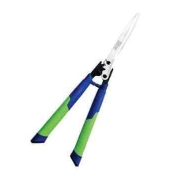 Tesourão de Poda Cerca Viva/Grama Com Catraca Forth Azul/Verde