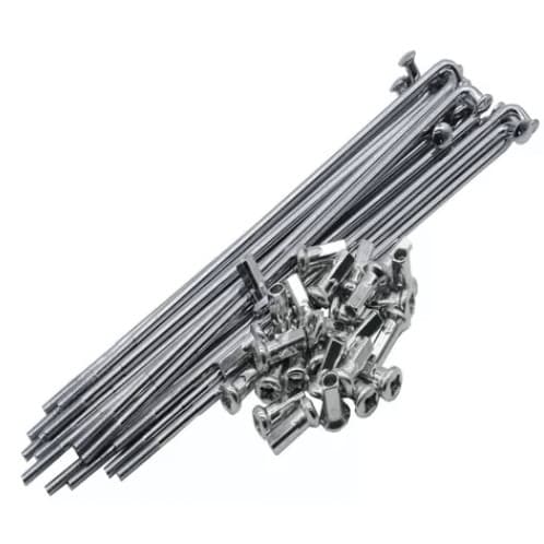 Jogo Raio Dianteiro Cromado 4mm Moto Lander Tenere Xtz250
