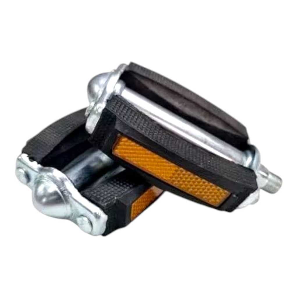 Pedal Alvorada 1/2 Rosca Fina Retro Emborrachado Aço