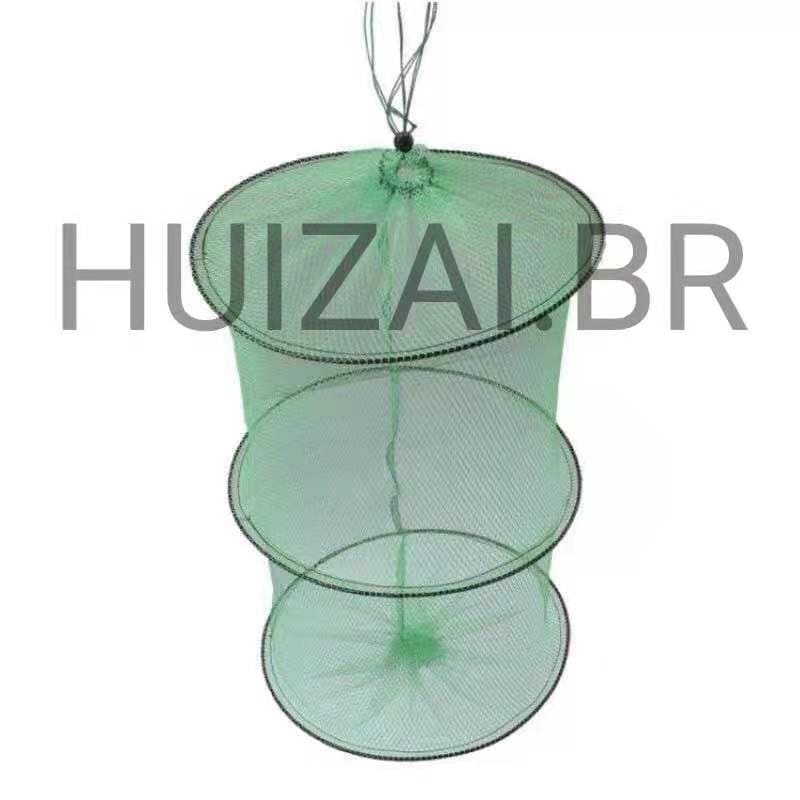 Cesto Viveiro Sambura Peixe Pesca-Tamanho 40cm