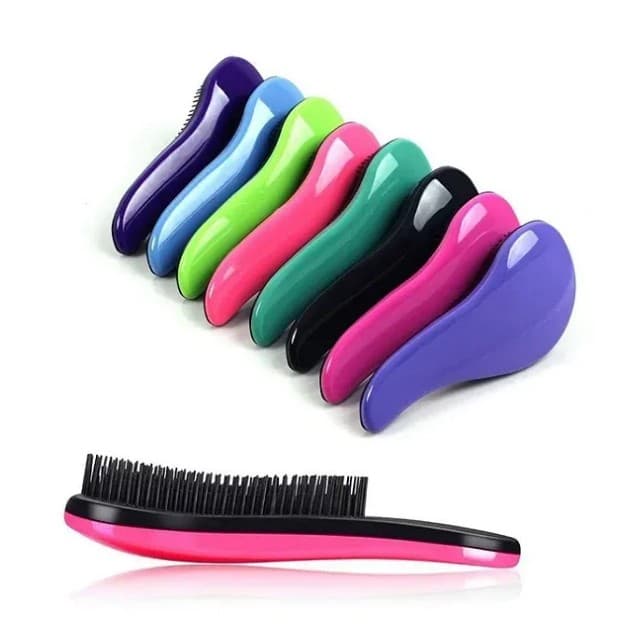 Escovas Mágicas para Cabelo - Anti Frizz - Desembaraçar Cabelo - Cores Sortidas Novos