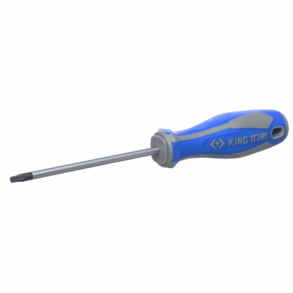 Chave Torx Haste Reta 75mm C/ Guia Ponta T8 King Tony