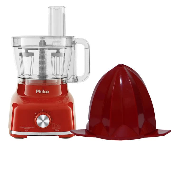 CONE ESPREMEDOR Castanha  MULTIPROCESSADOR PHILCO PMP1600V | COR: VERMELHO