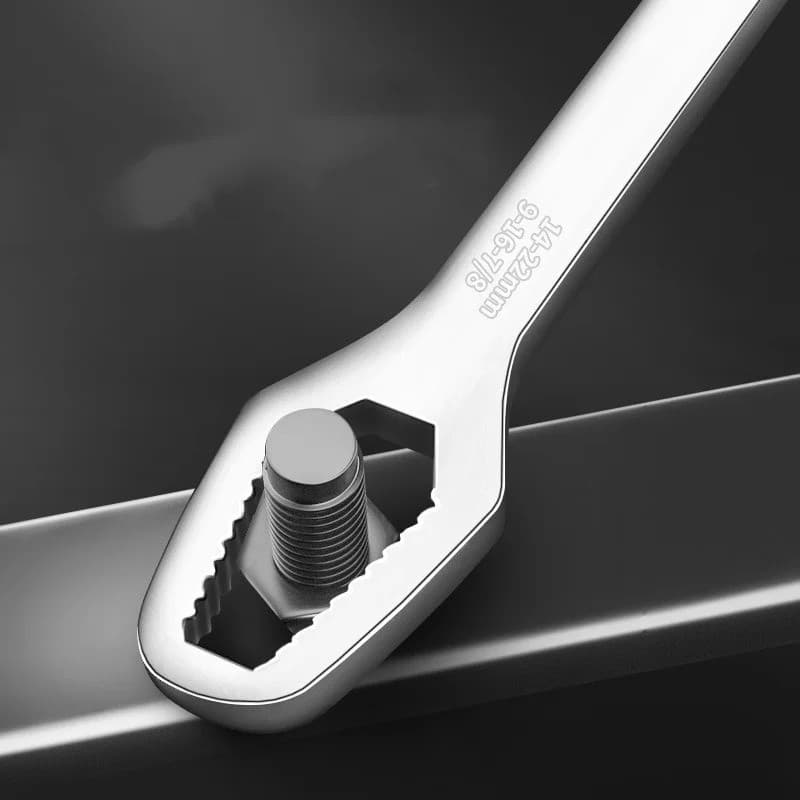Chave Boca Fixa Aço Universal 8 A 22mm Cabeça Dupla Torx WL-1156