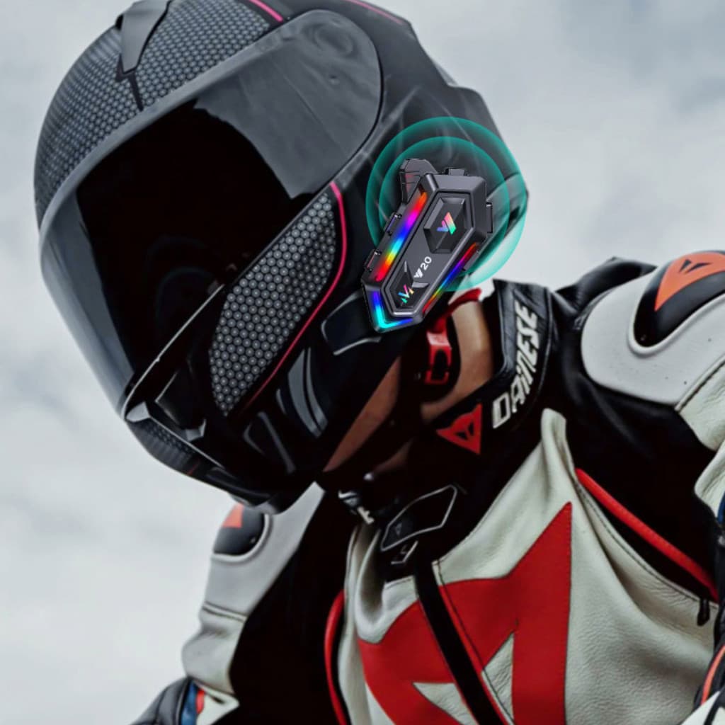 Fone de Ouvido Capacete Headset Sterio Sem Fio Impermeável.