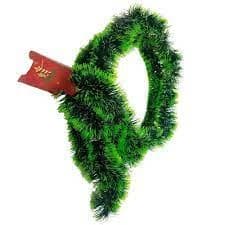 Festão de Natal 2 Metros Verde Claro com 6 Fitas D&A – Decoração Natalina para Árvores e Festas